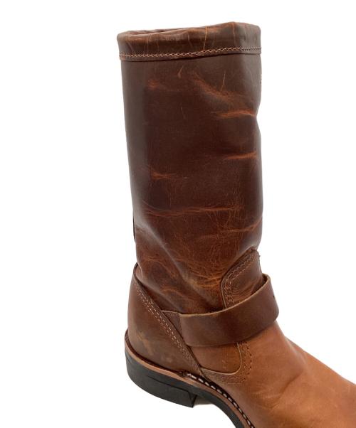 CHIPPEWA（チペワ）CHIPPEWA (チペワ) Women's 11inch Original Engineer / エンジニアブーツ / USA製 ブラウン サイズ:6Mの古着・服飾アイテム