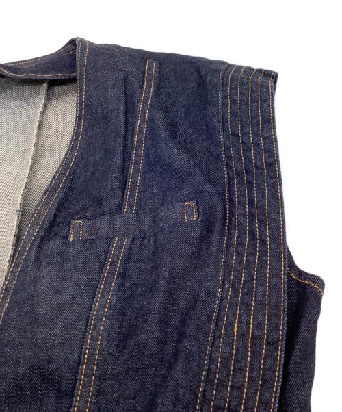 Ameri（アメリ）AMERI (アメリ) V NECK DENIM JUMPSUIT / 01210560400 インディゴ サイズ:Mの古着・服飾アイテム