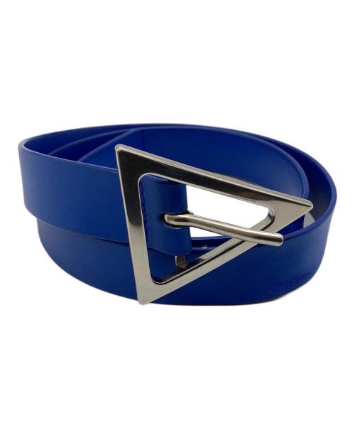 BOTTEGA VENETA（ボッテガベネタ）BOTTEGA VENETA (ボッテガベネタ) トライアングルベルト ブルーの古着・服飾アイテム