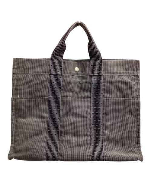 HERMES（エルメス）HERMES　 (エルメス) エールラインMMトート グレーの古着・服飾アイテム