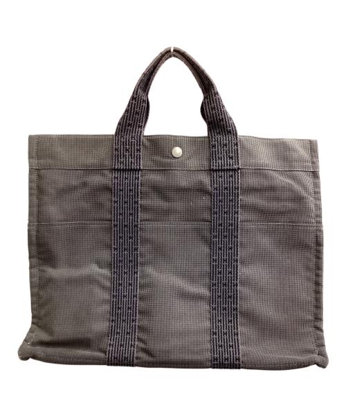 HERMES（エルメス）HERMES　 (エルメス) エールラインMMトート グレーの古着・服飾アイテム