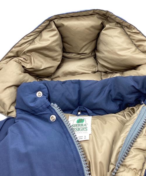SIERRA DESIGNS（シエラデザインズ）SIERRA DESIGNS　 (シエラデザインズ) INYO JACKET / インヨー ジャケット / ダウンジャケット ネイビー サイズ:USA:S 　JAPAN:Mの古着・服飾アイテム