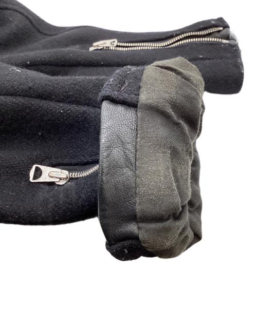 Schott（ショット）Schott (ショット) 32oz ONE STAR WOOL ZIP PEA COA　7068 ブラック サイズ:34の古着・服飾アイテム