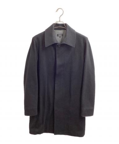 中古・古着通販】A.P.C. (アーペーセー) 比翼 ウールステンカラー