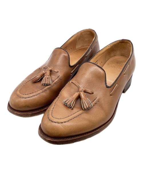 SANDERS（サンダース）SANDERS (サンダース) Tassel Loafer / 8677T ブラウン サイズ:7 1/2の古着・服飾アイテム