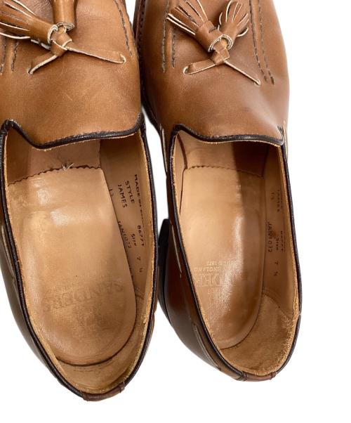 SANDERS（サンダース）SANDERS (サンダース) Tassel Loafer / 8677T ブラウン サイズ:7 1/2の古着・服飾アイテム