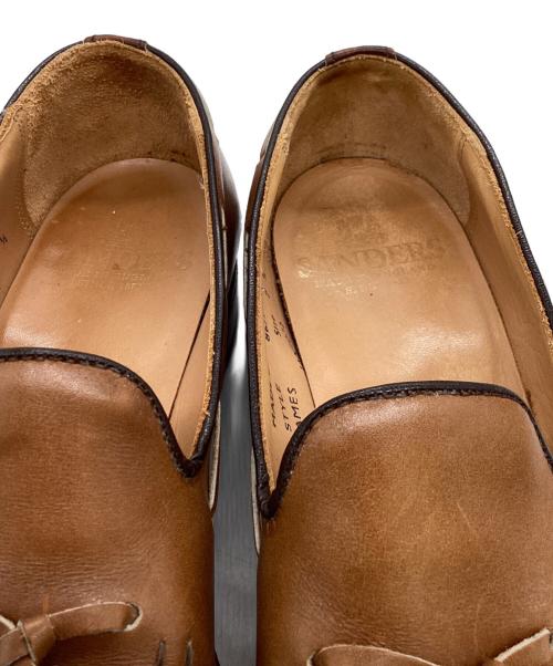 SANDERS（サンダース）SANDERS (サンダース) Tassel Loafer / 8677T ブラウン サイズ:7 1/2の古着・服飾アイテム