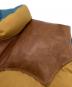 中古・古着 RockyMountainFeatherBed WAREHOUSE (ウエアハウス) レザーヨーク ナイロン ダウンベスト / Leather yoke nylon down vest ブラウン サイズ:38：13000円