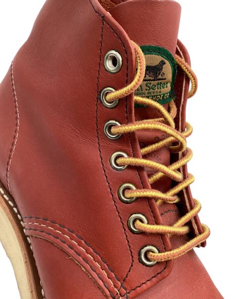 RED WING（レッドウィング）RED WING (レッドウィング) BEAMS (ビームス) 別注アイリッシュセッター / 9872 / 半円犬タグ ブラウン サイズ:5 1/2Dの古着・服飾アイテム