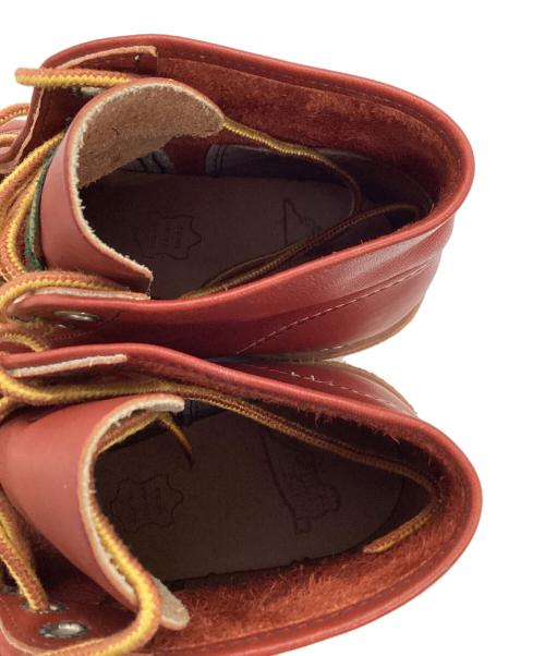 RED WING（レッドウィング）RED WING (レッドウィング) BEAMS (ビームス) 別注アイリッシュセッター / 9872 / 半円犬タグ ブラウン サイズ:5 1/2Dの古着・服飾アイテム