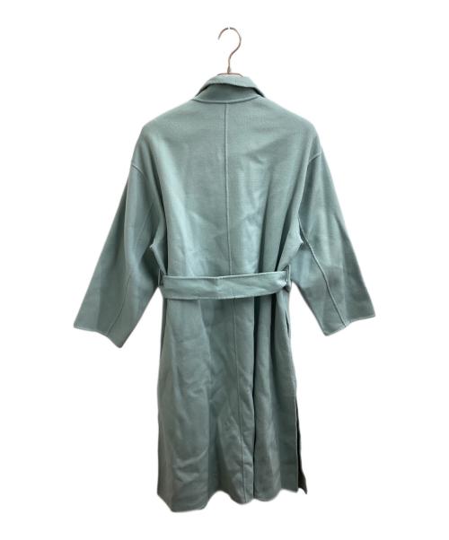 Plage（プラージュ）Plage (プラージュ) ハミルトンベルテッドコート / 20020922200030 ブルー サイズ:38の古着・服飾アイテム