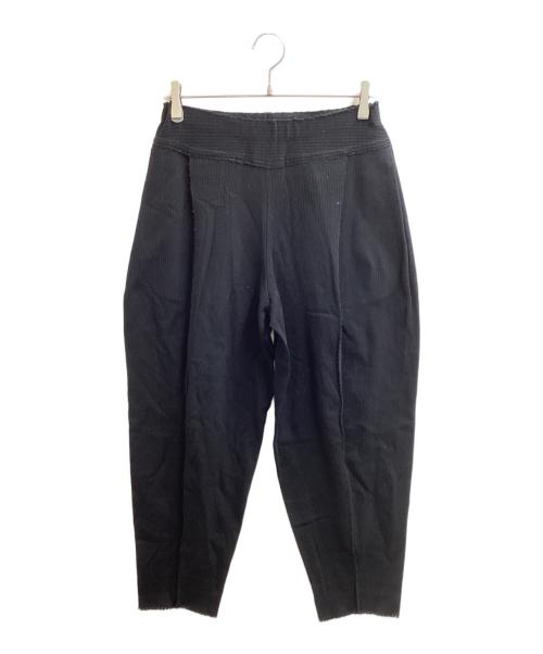 ISSEY MIYAKE（イッセイミヤケ）ISSEY MIYAKE (イッセイミヤケ) ニットバルーンパンツ / IM61KF303 / A POC ブラック サイズ:2の古着・服飾アイテム