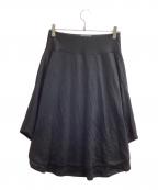 ISSEY MIYAKEイッセイミヤケ）の古着「スカート」｜ブラック