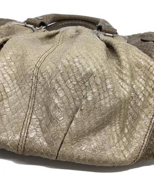 CELINE（セリーヌ）CELINE (セリーヌ) パイソン型押し2WAYバッグ / WD-SA-0059 / ピロースモール ベージュ サイズ:-の古着・服飾アイテム