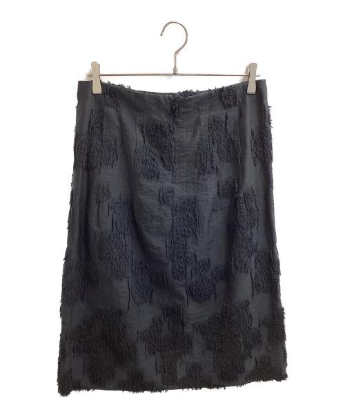 HaaT（ハート）HaaT (ハート) ジャガードスカート ブラック サイズ:3の古着・服飾アイテム