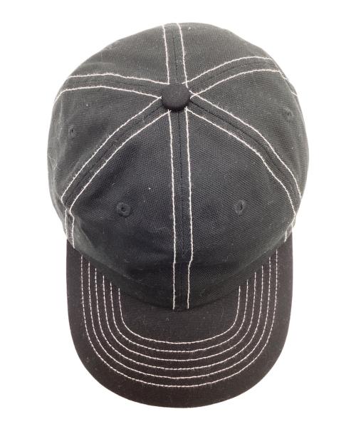 L.L.Bean（エルエルビーン）L.L.Bean (エルエルビーン) OX&CANVAS  CAP / オックス キャンバス 2トーン キャップ ブラック サイズ:57cm-59cmの古着・服飾アイテム