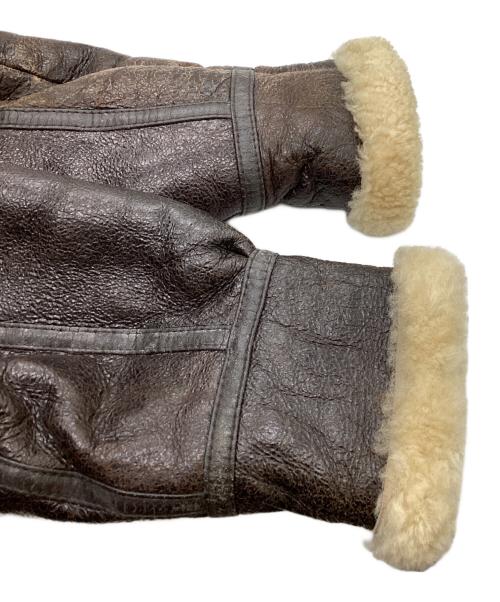 A.C.CONTRACT（エーシーコントラクト）A.C.CONTRACT (エーシーコントラクト) B-3ムートンジャケット / 33H5595 ブラウン サイズ:40の古着・服飾アイテム