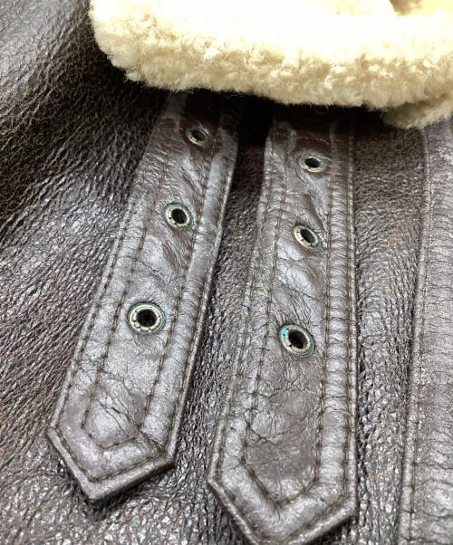 A.C.CONTRACT（エーシーコントラクト）A.C.CONTRACT (エーシーコントラクト) B-3ムートンジャケット / 33H5595 ブラウン サイズ:40の古着・服飾アイテム