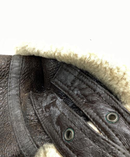 A.C.CONTRACT（エーシーコントラクト）A.C.CONTRACT (エーシーコントラクト) B-3ムートンジャケット / 33H5595 ブラウン サイズ:40の古着・服飾アイテム