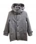 中古・古着 MACKINTOSH PHILOSOPHY Windowpane Check Down Coat Gray / ウインドウペンチェックダウンシングルコート グレー / H1C28-830-07 グレー サイズ:40：12000円