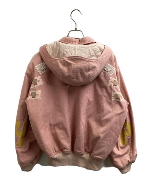 PINK HOUSE（ピンクハウス）PINK HOUSE (ピンクハウス) ボンバージャケット / P0124FJM06 ピンク サイズ:表記無しの古着・服飾アイテム