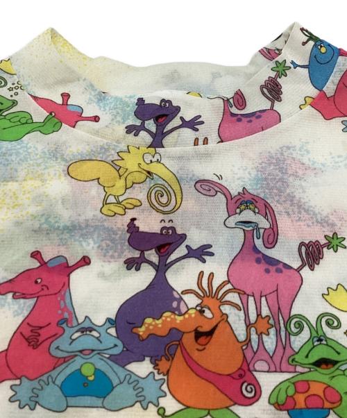 wataru tominaga（ワタル トミナガ）WATARU TOMINAGA (ワタル トミナガ) Powernet Long Sleeve Tee / パワーネットロングスリーブT ホワイト サイズ:1の古着・服飾アイテム