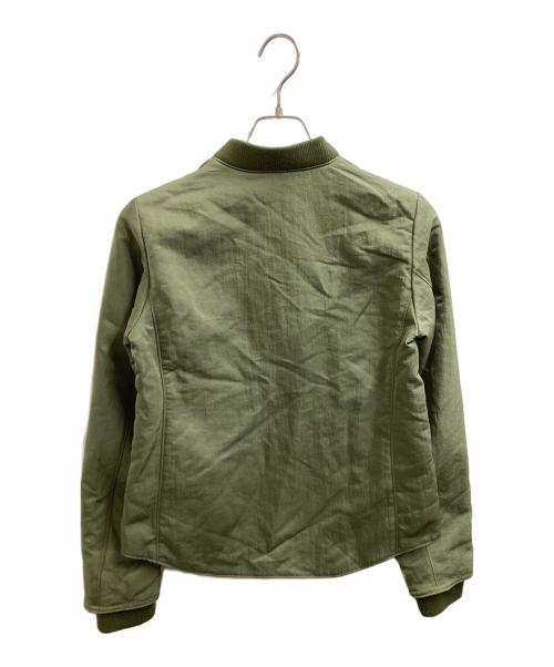 Y's（ワイズ）Y's (ワイズ) MA-1型 ブルゾン　YT-J53-604 グリーン サイズ:2の古着・服飾アイテム
