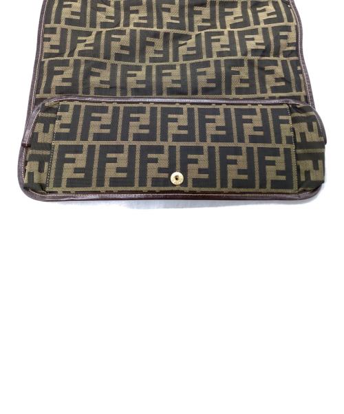 FENDI（フェンディ）FENDI (フェンディ) ズッカ柄パッカブルトートバッグ  / 折りたたみ可能 イタリア製 ブラウンの古着・服飾アイテム