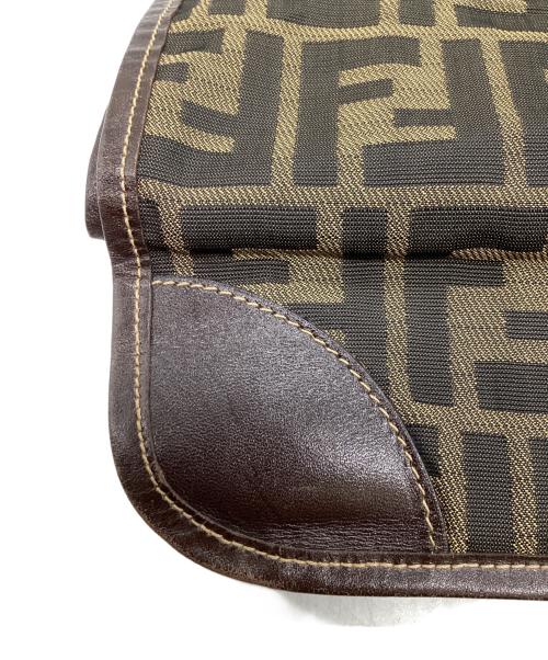 FENDI（フェンディ）FENDI (フェンディ) ズッカ柄パッカブルトートバッグ  / 折りたたみ可能 イタリア製 ブラウンの古着・服飾アイテム