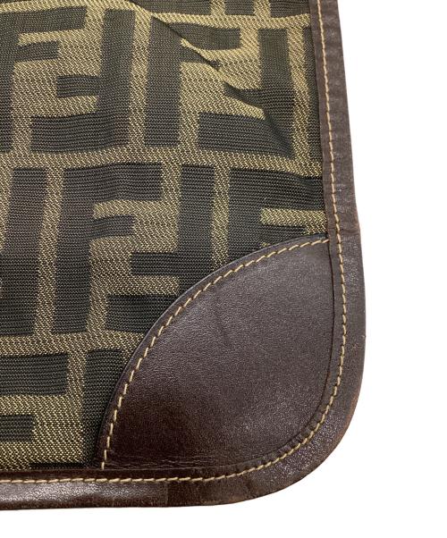 FENDI（フェンディ）FENDI (フェンディ) ズッカ柄パッカブルトートバッグ  / 折りたたみ可能 イタリア製 ブラウンの古着・服飾アイテム