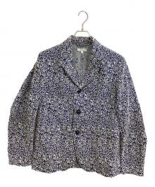 Engineered Garments（エンジニアド ガーメンツ）の古着「Bedford Jacket - PC Floral Jacquard」｜ネイビー
