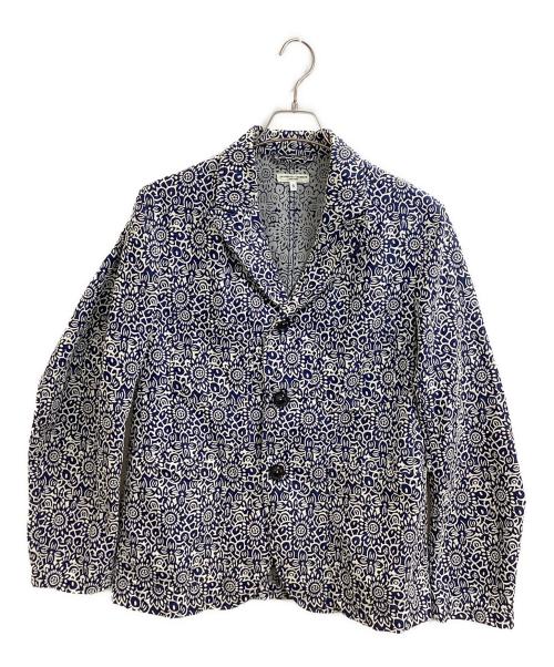Engineered Garments（エンジニアド ガーメンツ）Engineered Garments (エンジニアドガーメンツ) Bedford Jacket - PC Floral Jacquard ネイビー サイズ:Sの古着・服飾アイテム