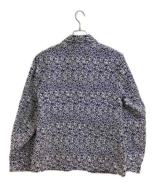 Engineered Garments（エンジニアド ガーメンツ）Engineered Garments (エンジニアドガーメンツ) Bedford Jacket - PC Floral Jacquard ネイビー サイズ:Sの古着・服飾アイテム