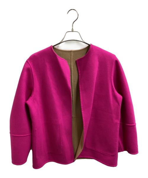 ESTNATION（エストネーション）ESTNATION (エストネーション) Bicolor Reversible Coat / バイカラーリバーコート / 22-109-01-090253 ブラウン サイズ:36の古着・服飾アイテム