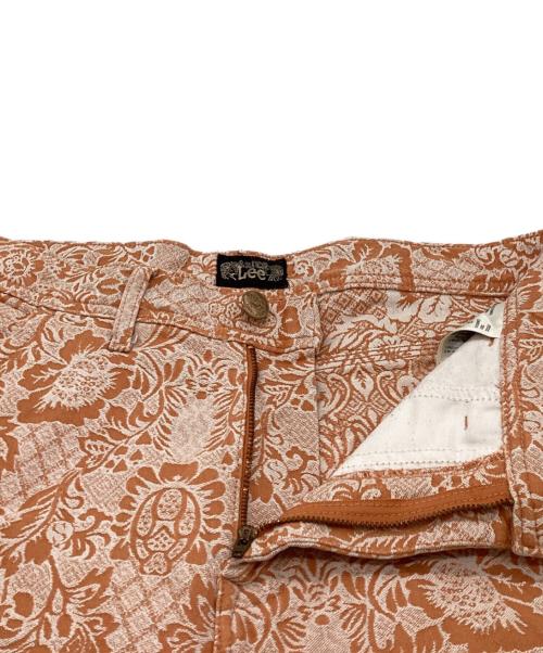 LEE（リー）LEE (リー) ARIES (アリーズ) DENIM FLORAL CARPENTER JEAN / デニムフローラルカーペンタージーンズ オレンジ サイズ:W30の古着・服飾アイテム