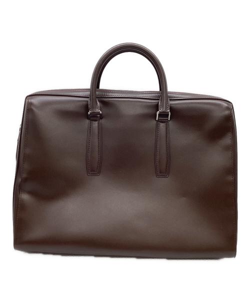 FUJITAKA（フジタカ）FUJITAKA (フジタカ) Leather Briefcase / レザーブリーフケース / Made in JAPAN ブラウンの古着・服飾アイテム