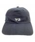 Y-3 (ワイスリー) DAD CAP IN2391 ブラック：8000円
