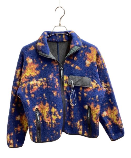 and wander（アンドワンダー）and wander (アンドワンダー) ZARA (ザラ) Fleece jacket / フリースジャケット ブルー サイズ:Mの古着・服飾アイテム