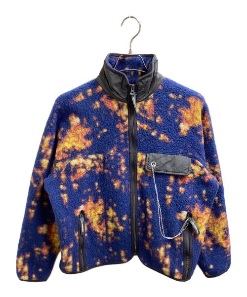 and wander（アンドワンダー）and wander (アンドワンダー) ZARA (ザラ) Fleece jacket / フリースジャケット ブルー サイズ:Mの古着・服飾アイテム