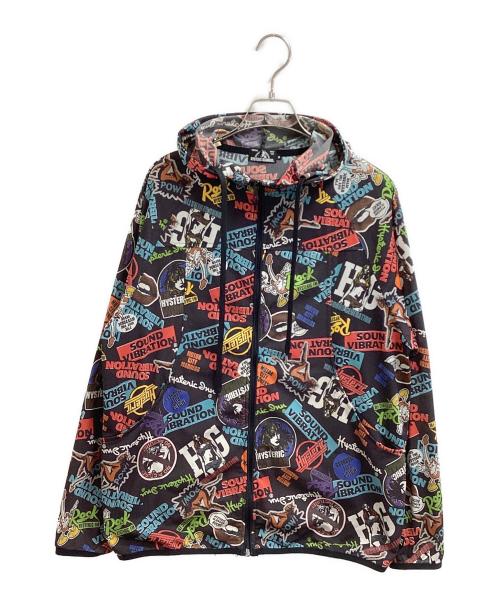Hysteric Glamour（ヒステリックグラマー）Hysteric Glamour (ヒステリックグラマー) 総柄ジップアップパーカー / 02171CF06 マルチカラー サイズ:Mの古着・服飾アイテム