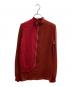 SueUNDERCOVER (スーアンダーカバー) 切替ジップシャツ / SUY1403 レッド サイズ:2：5000円