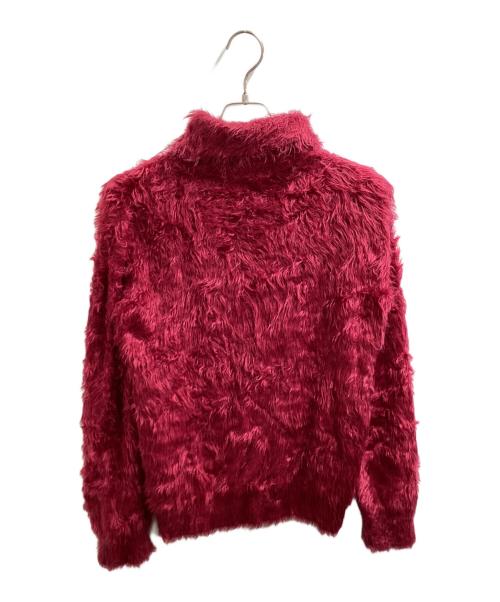 JOHN LAWRENCE SULLIVAN（ジョン ローレンス サリバン）JOHN LAWRENCE SULLIVAN Fake Fur Turtle Knit Pink / フェイクファー タートルネックニット ピンク / 4D010-0117-44 / Made in JAPAN / 日本製 サイズ:Xの古着・服飾アイテム