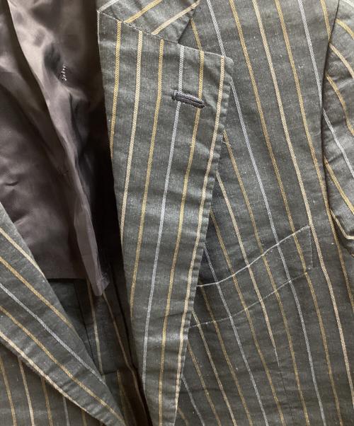 ISAIA（イザイア）ISAIA (イザイア) コットンリネンテーラードジャケット / 67680/810 ネイビー サイズ:44の古着・服飾アイテム