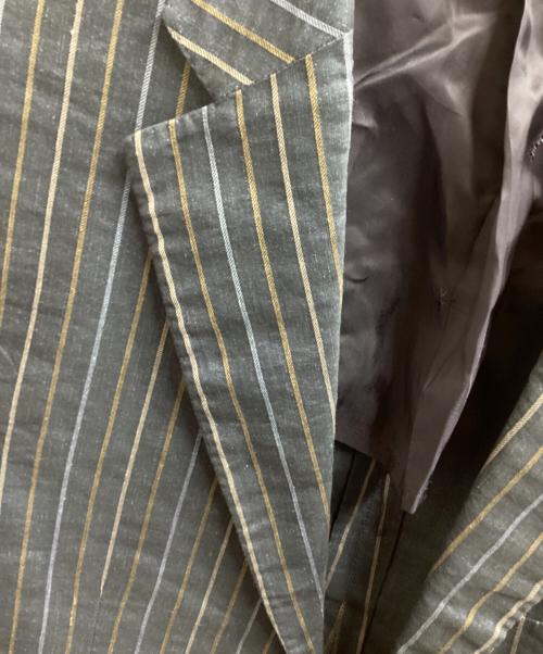 ISAIA（イザイア）ISAIA (イザイア) コットンリネンテーラードジャケット / 67680/810 ネイビー サイズ:44の古着・服飾アイテム