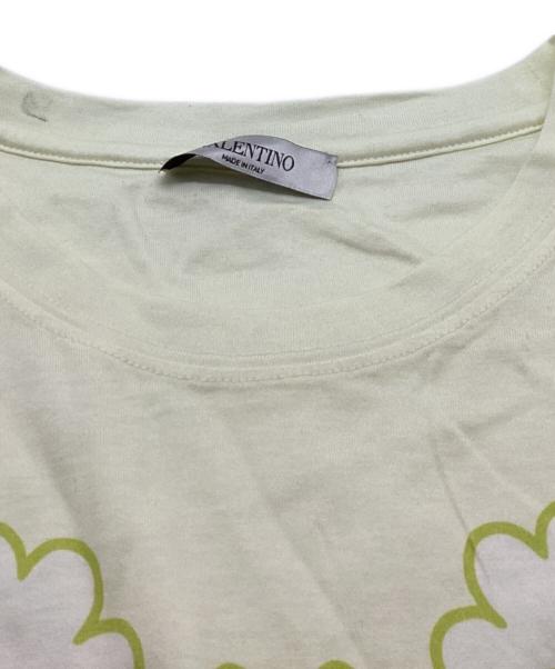 VALENTINO（ヴァレンティノ）VALENTINO (ヴァレンティノ) VLTN Logo Printed Tee　/　VV3MG09P7B6 グリーン サイズ:Lの古着・服飾アイテム