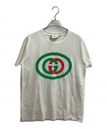 GUCCI（グッチ）の古着「インターロッキングG オーバーサイズ Tシャツ」｜ホワイト