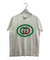 GUCCI（グッチ）の古着「インターロッキングG オーバーサイズ Tシャツ」｜ホワイト