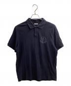 MONCLERモンクレール）の古着「MAGLIA POLO MANICA CORTA / F20918A71710」｜ネイビー