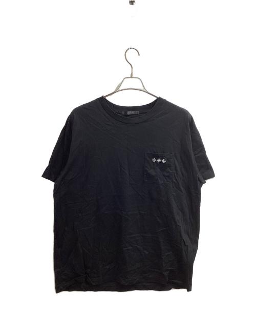 TATRAS（タトラス）TATRAS (タトラス) ロゴ ポケット Ｔシャツ ブラック サイズ:4の古着・服飾アイテム
