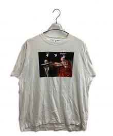 OFFWHITE（オフホワイト）の古着「CARAVAGGIO S/S OVER TEE / Tシャツ / OMAA038R21JER003」｜ホワイト